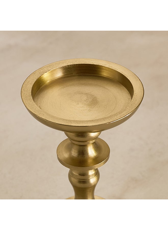 Home Box حامل شموع عمودي زخرفي ذهبي للمنزل - Image 3